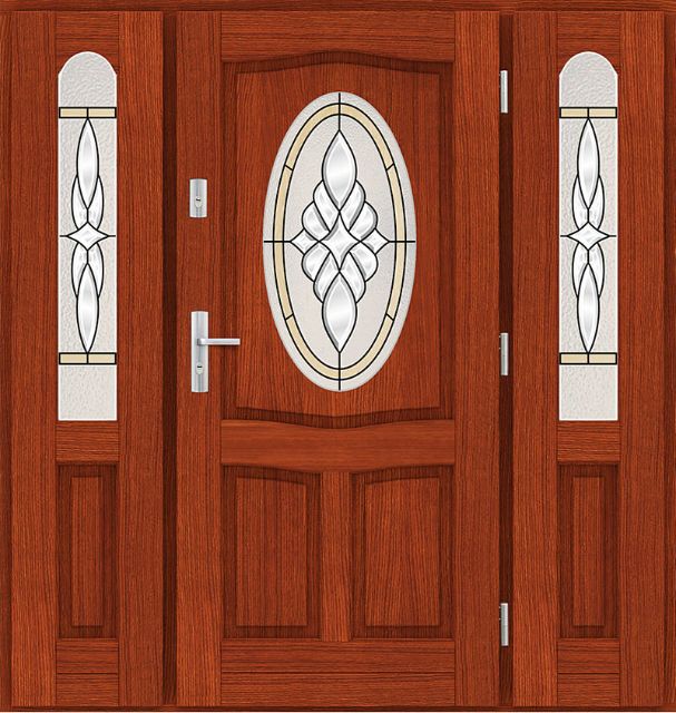 Exterior double doors