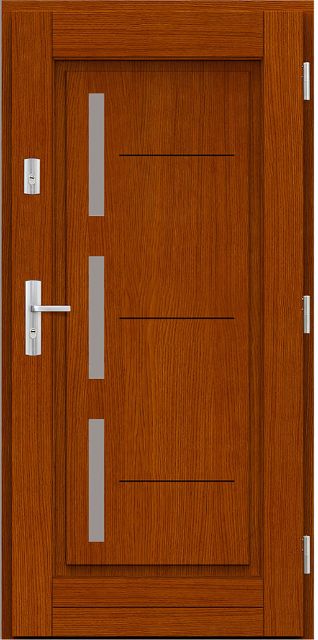 Exterior stile doors